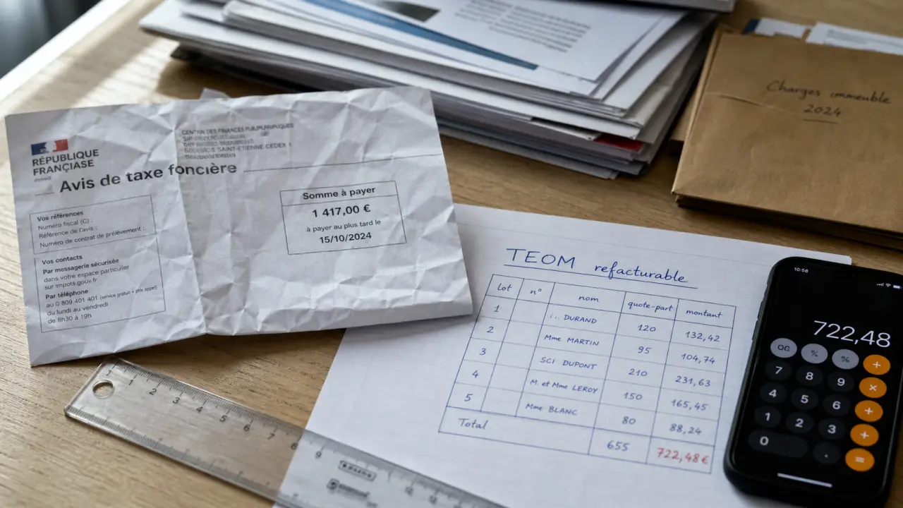 Taxe sur les ordures ménagères locataire : qui paie et quels frais exclure