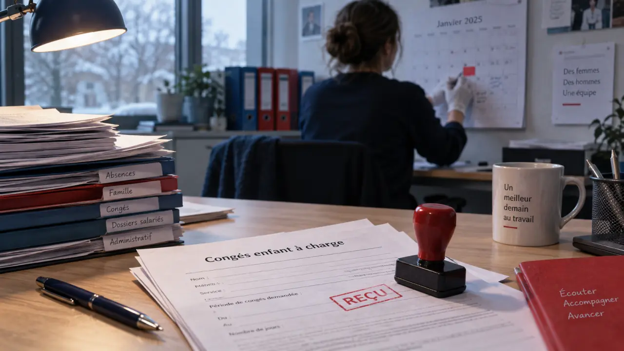 Loi congé supplémentaire enfant à charge : calcul âge et plafond 30 jours