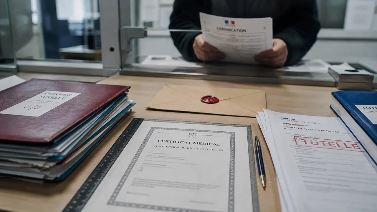 Mise sous tutelle d un parent : documents au tribunal