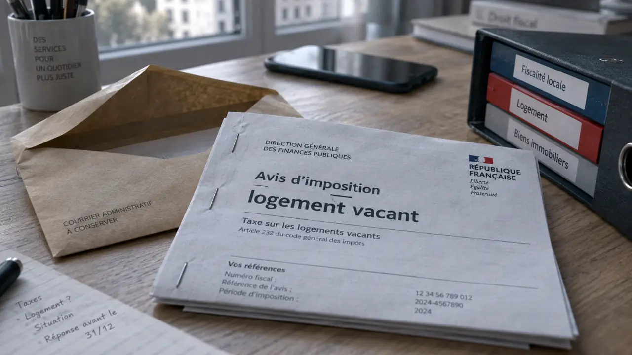 Modèle lettre exonération taxe logement vacant