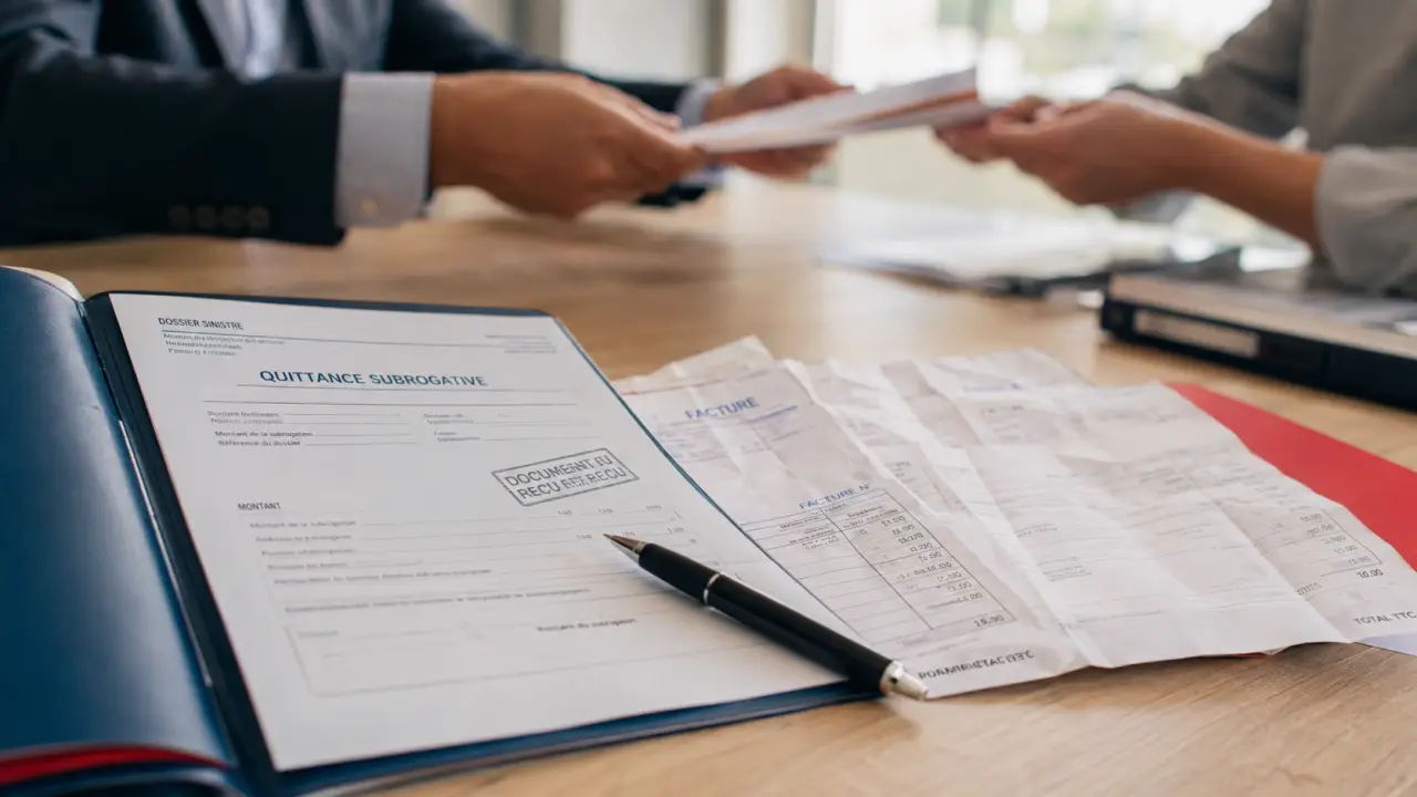 Subrogation assurance : documents et quittance pour éviter le double paiement