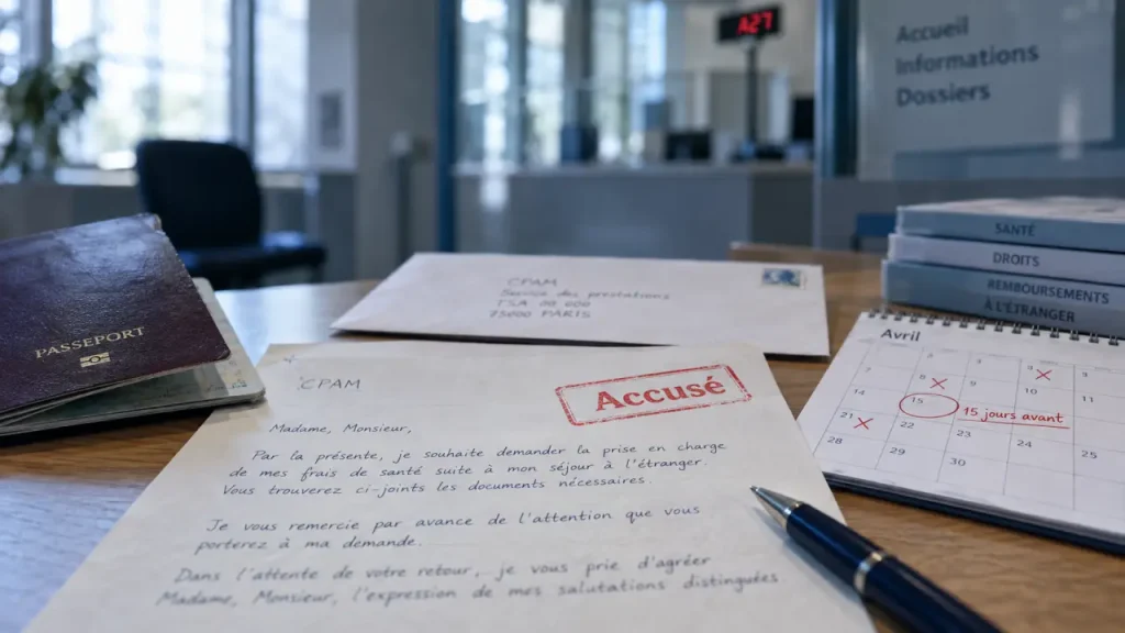Autorisation CPAM pendant un arrêt de travail : le modèle de lettre et les règles à respecter