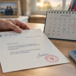 Modèle lettre garde amiable sans jugement avec calendrier, vacances et frais