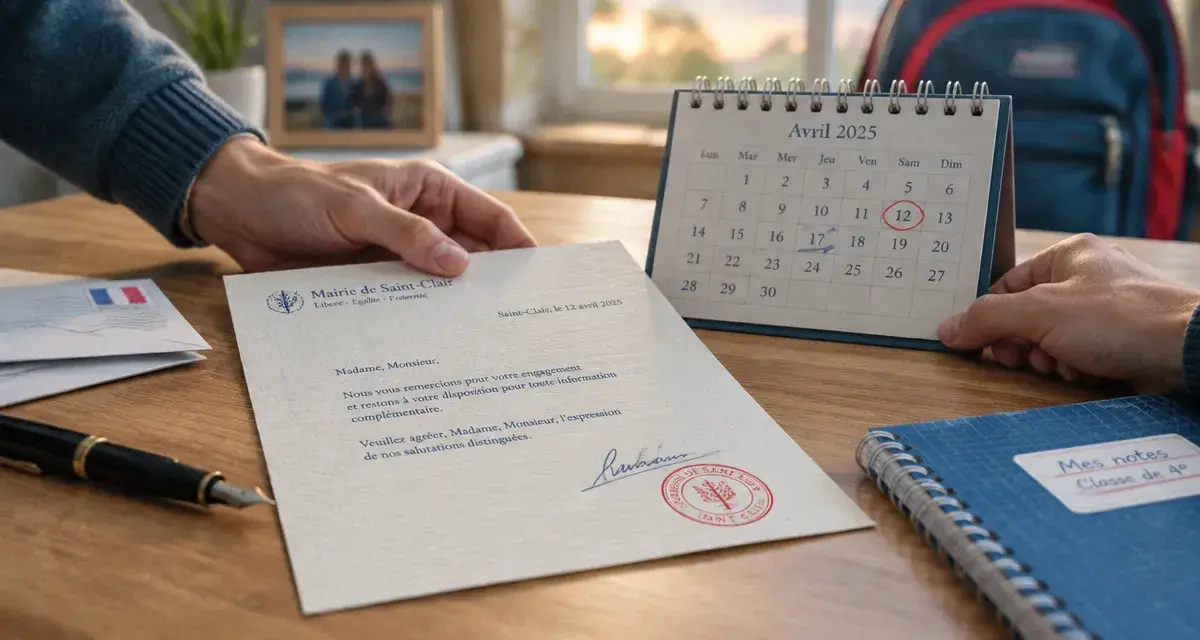 Modèle lettre garde amiable sans jugement avec calendrier, vacances et frais