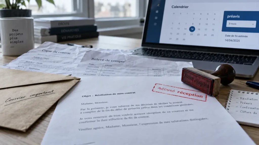 Résilier un abonnement : l’oubli du préavis peut prolonger les prélèvements