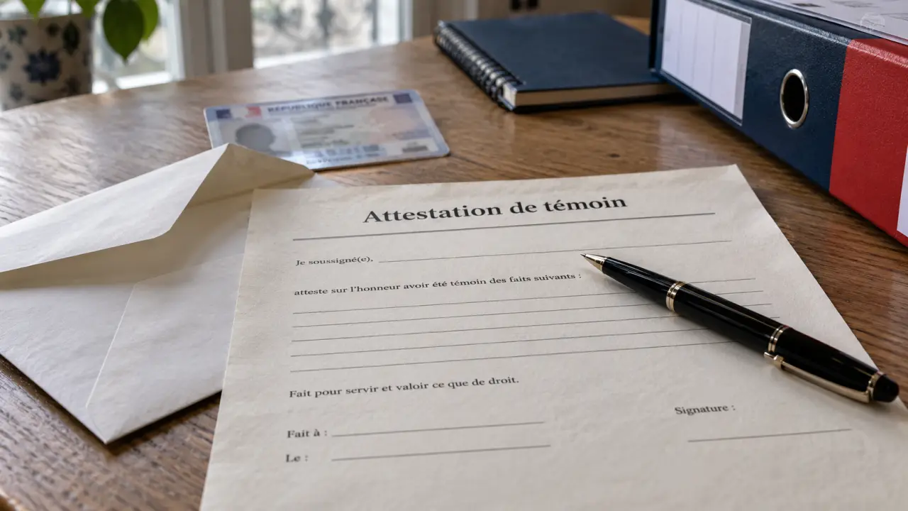 Modèle de lettre pour témoigner en faveur d’un ami : attestation de témoin